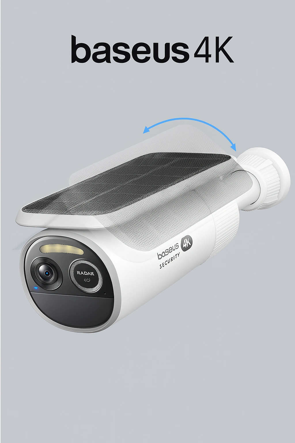 Baseus Security S2 4K Solarkamera – Smarte Outdoor-Überwachung