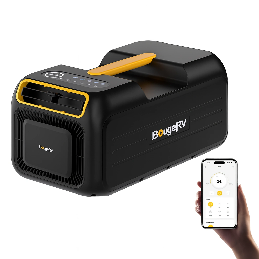 BougeRV Mobile Klimaanlage 3.500 BTU (≈1,0 kW) – Kompakt & leise