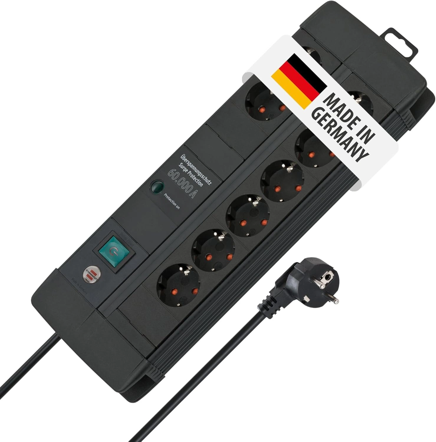 Brennenstuhl Premium-Line Steckdosenleiste 8-fach mit Überspannungsschutz