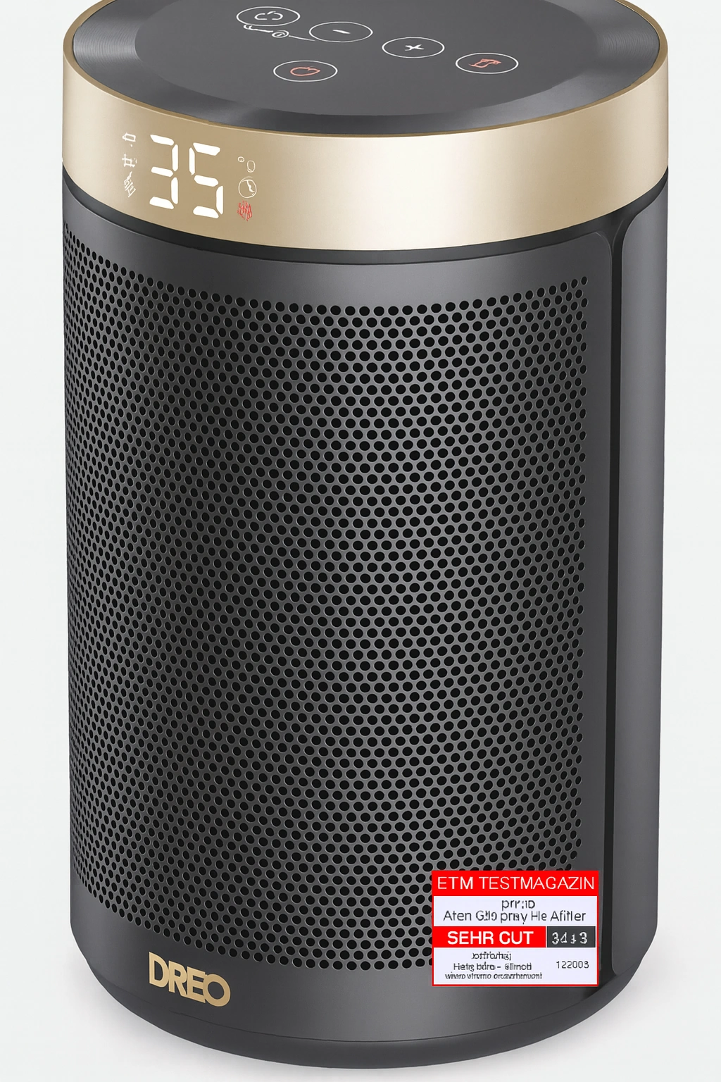 Dreo Atom 316 – Leiser 1500W Keramik-Heizlüfter