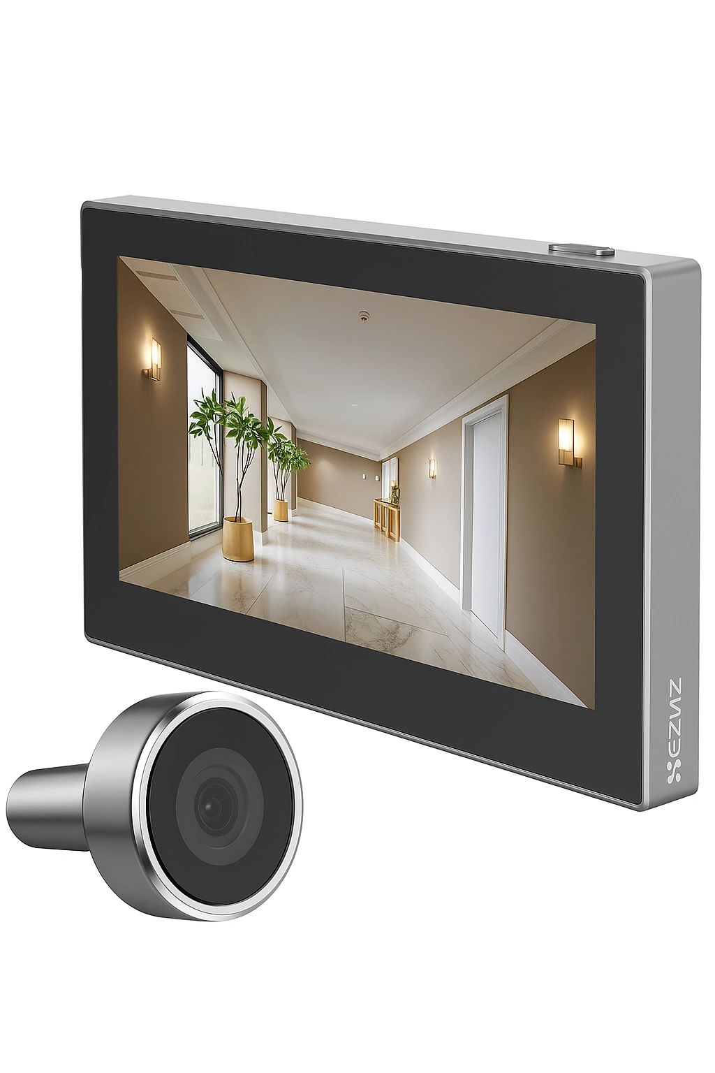 EZVIZ CP2 WLAN-Türspion – Digitaler Türspion mit HD-Video & App