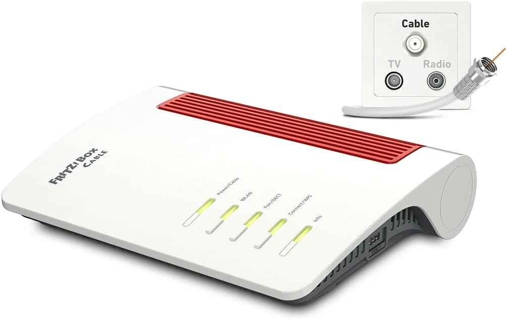 FRITZ!Box 6660 Cable – Wi-Fi 6 Router für Kabelinternet zuhause