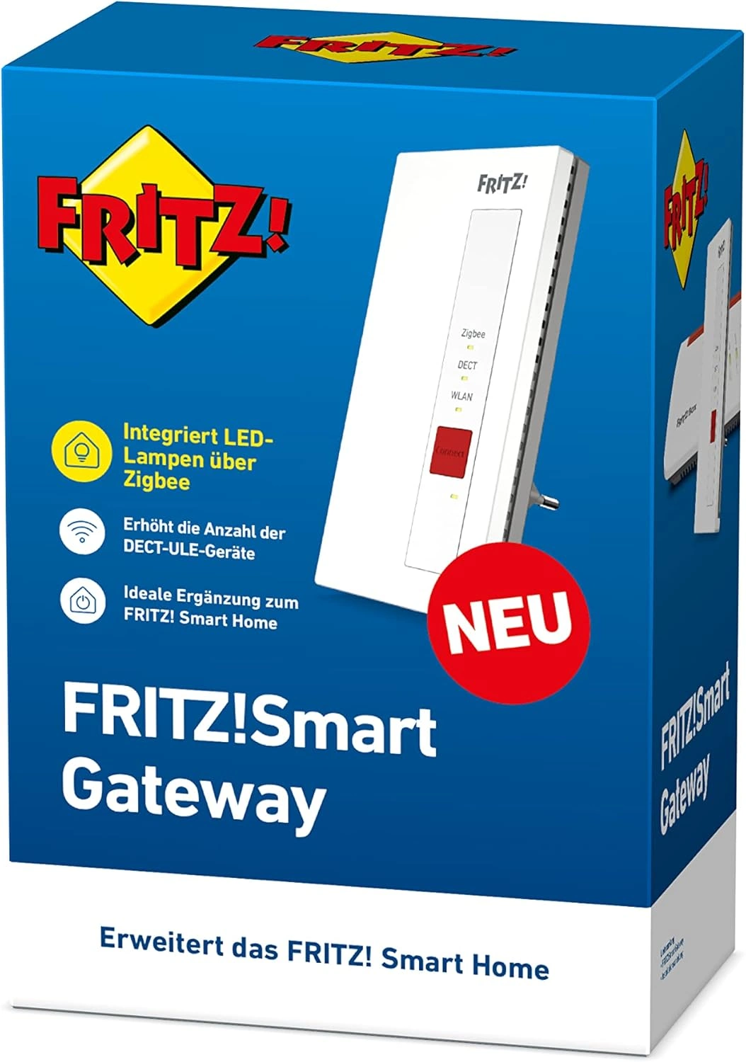 FRITZ!Smart Gateway – Zigbee & DECT-ULE anbinden, Matter-Bridge