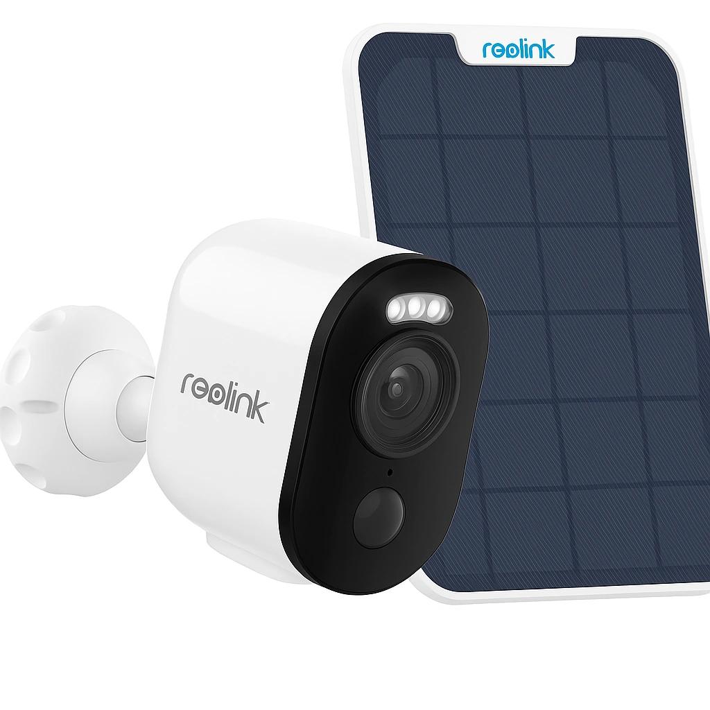 Reolink Argus 3 Pro – 2K-Kamera mit Solarpanel für Außenbereiche