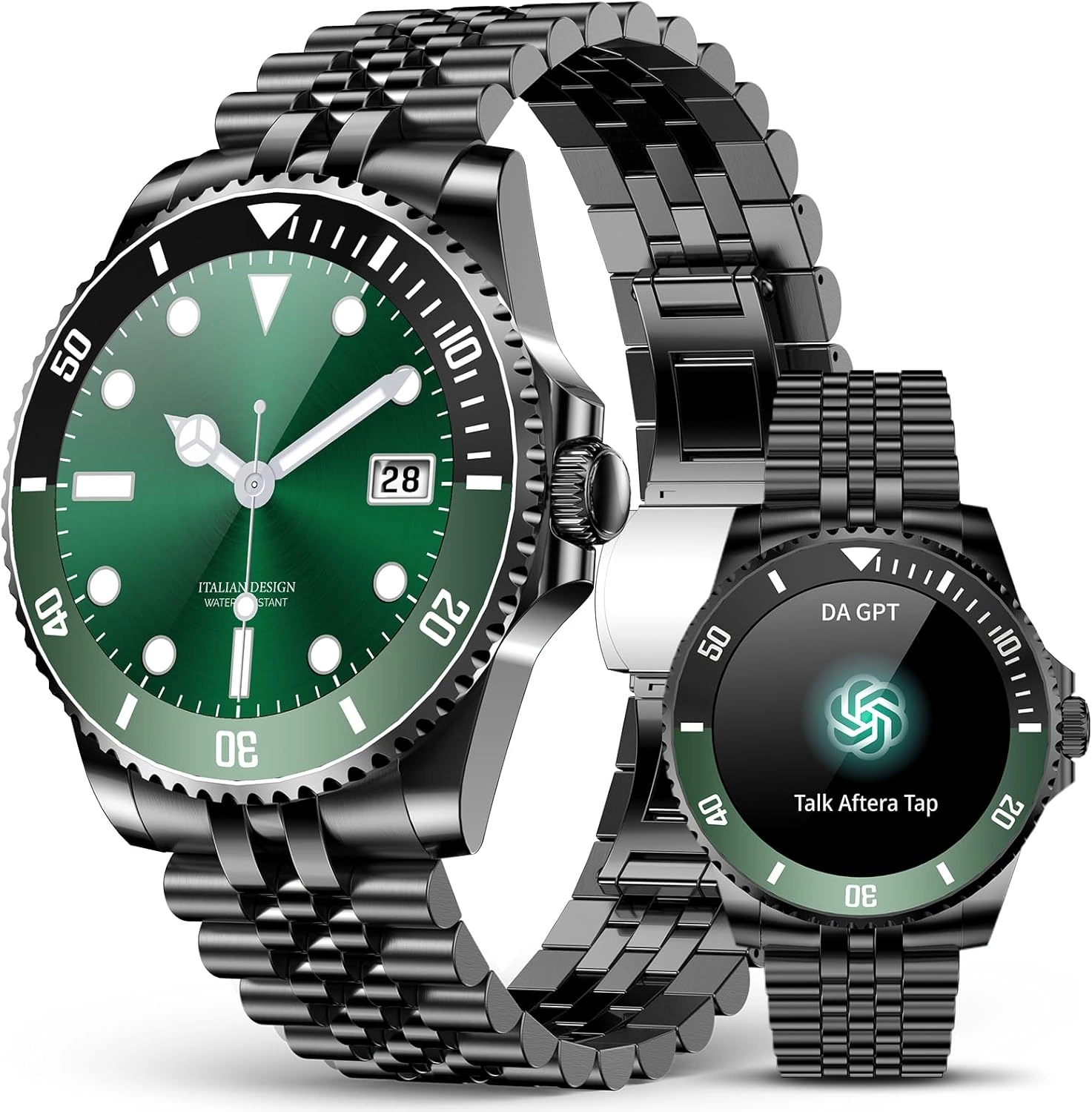 SOUYIE AI Smartwatch 2025 – AMOLED, Bluetooth-Anrufe & KI-Funktionen